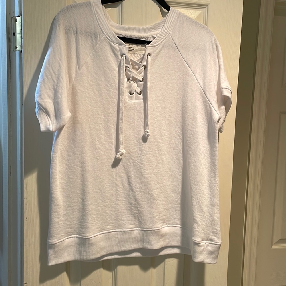 The sweatshirt project. White size sm